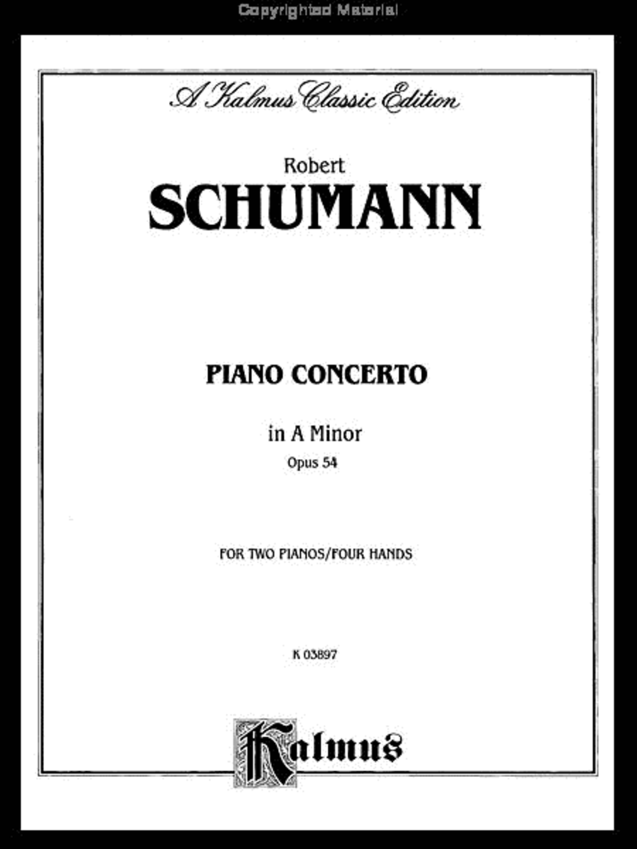 Piano Concerto in A Minor, Op. 54 Small Ensemble scores gallery preview page 2