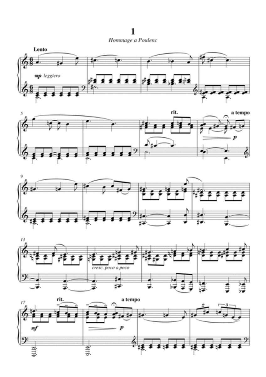 Hommages for Piano Solo