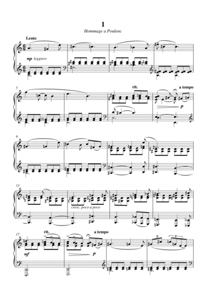 Hommages for Piano Solo