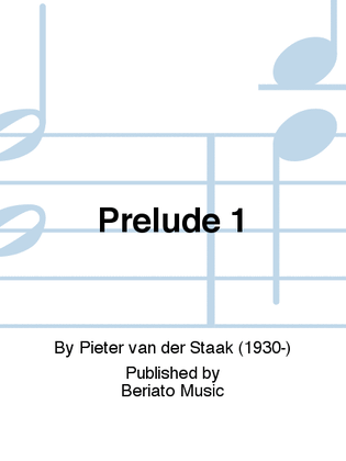 Book cover for Prelude 1