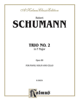Book cover for Trio No. 2, Op. 80