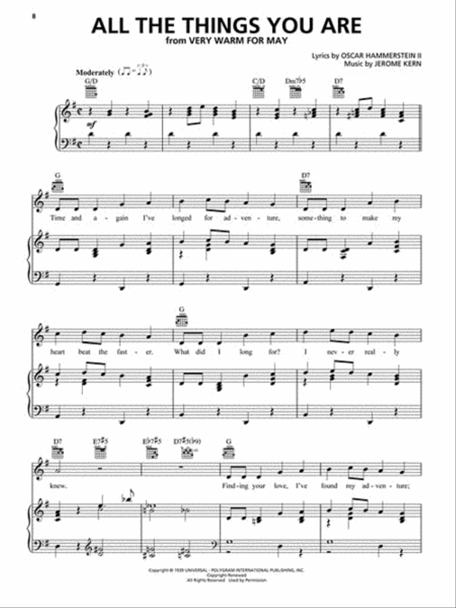 Songs of the 1930s Songs of the 1930s Piano, Vocal, Guitar scores gallery preview page 3