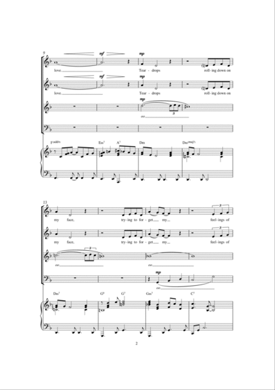 Feelings 4-Part scores gallery preview page 2