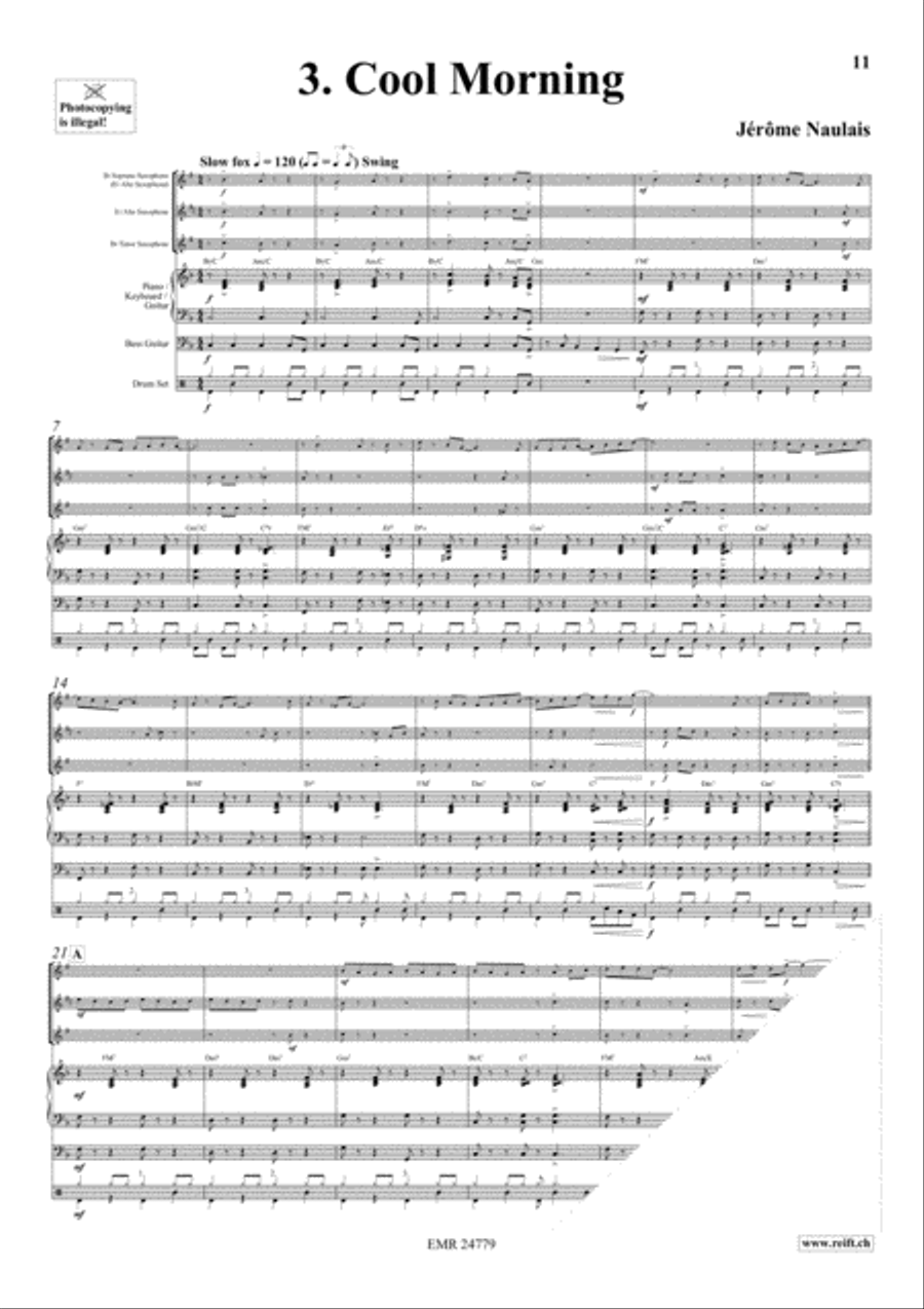 Play With Your Band Volume 2 Saxophone Ensemble scores gallery preview page 6