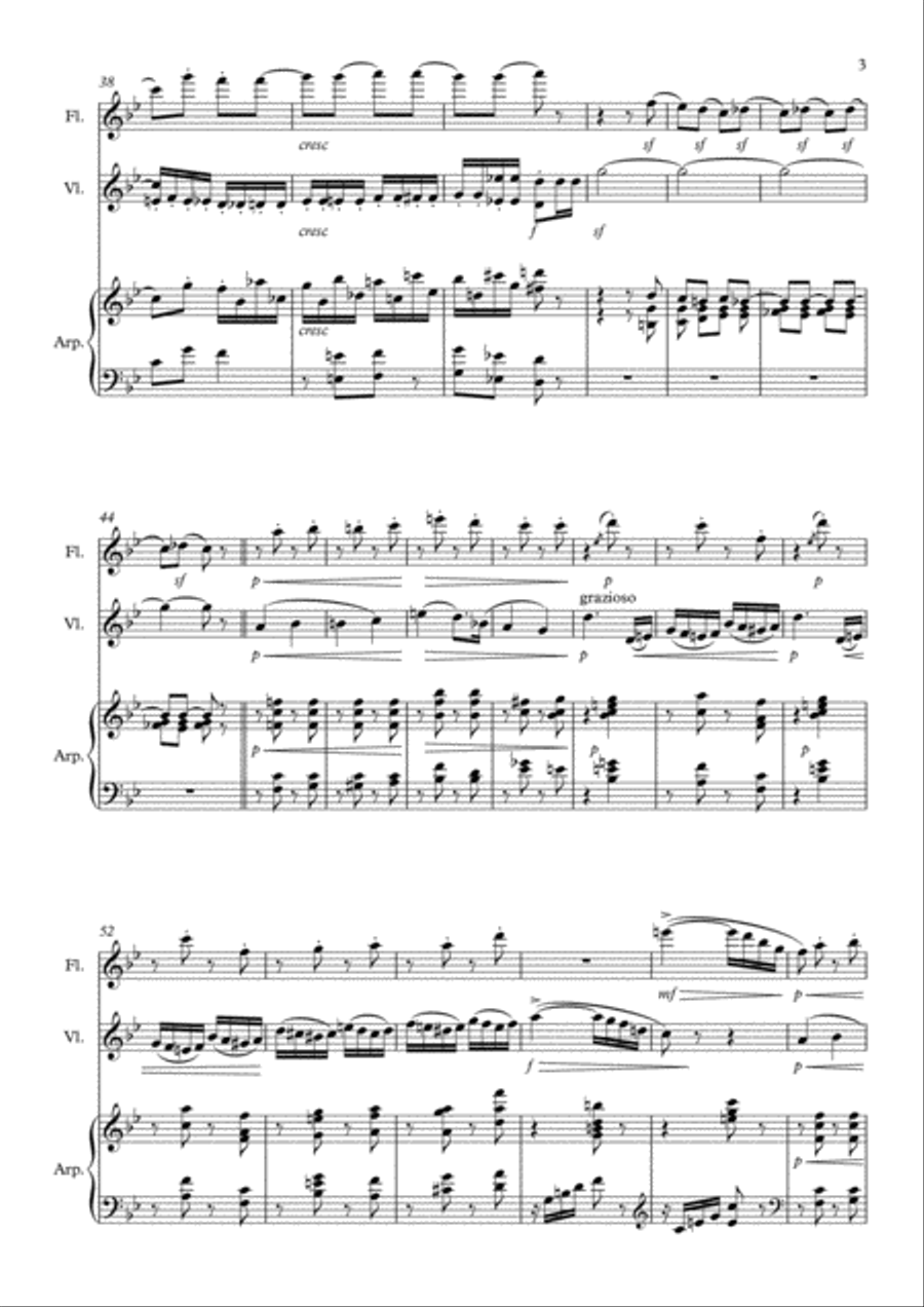 Nutcracker - Miniature Overture Small Ensemble scores gallery preview page 3