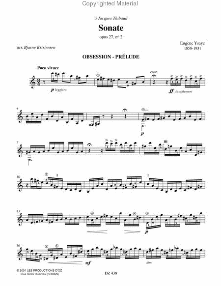 Sonate opus 27, no 2
