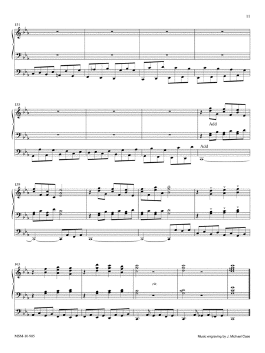 Fantasy for a Festive Occasion Organ scores gallery preview page 5