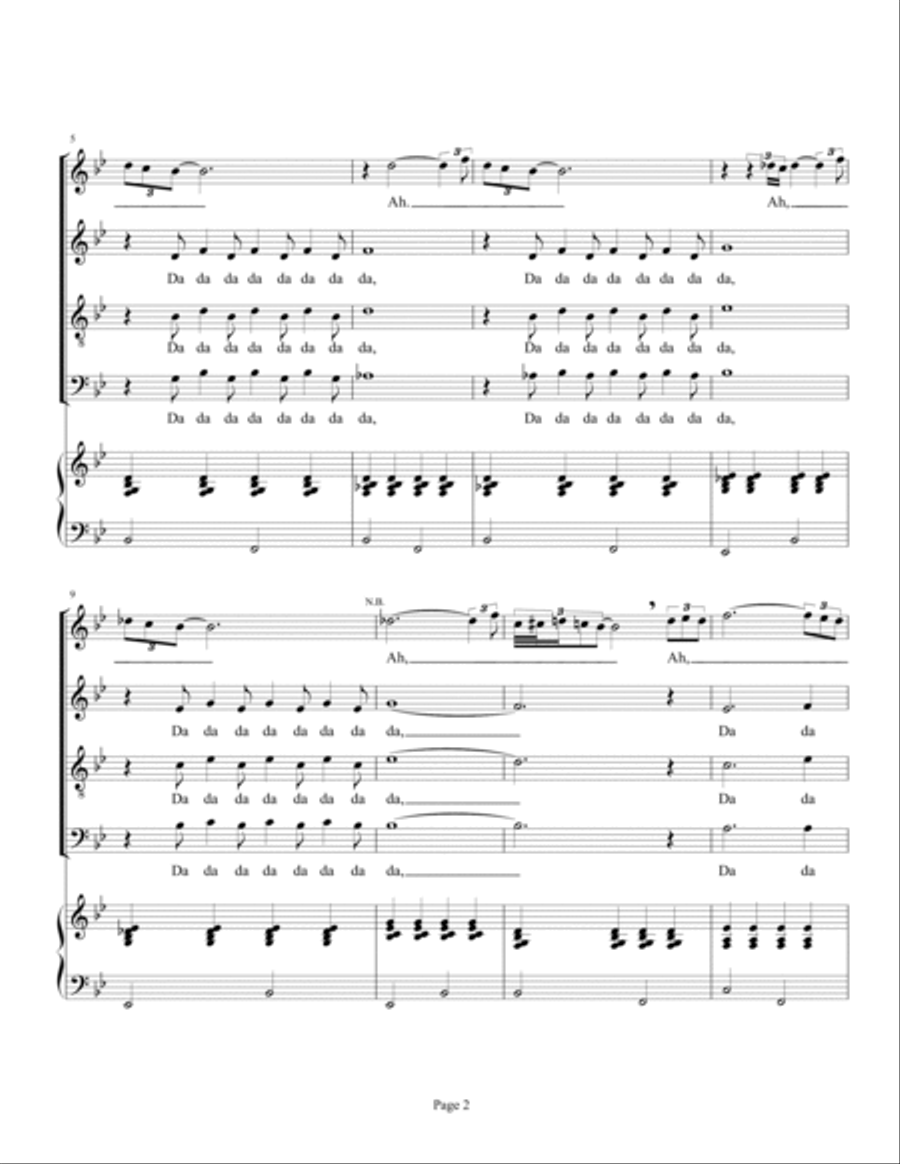 The Creole Love Call The Creole Love Call 4-Part scores gallery preview page 2