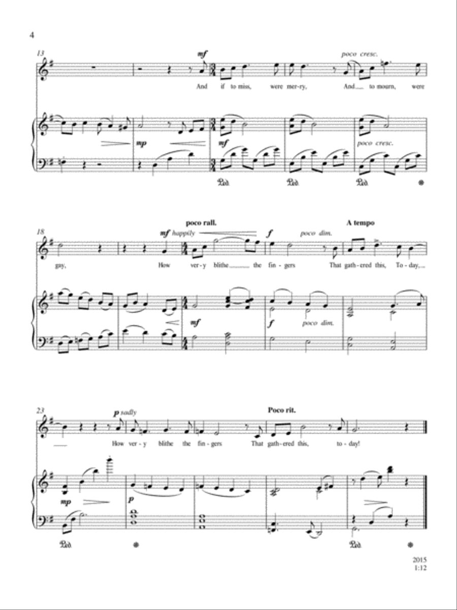 On Recollecting Soprano Voice scores gallery preview page 3