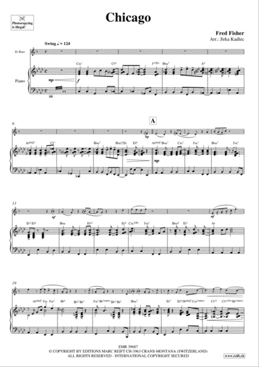 Chicago Piano Accompaniment scores gallery preview page 4