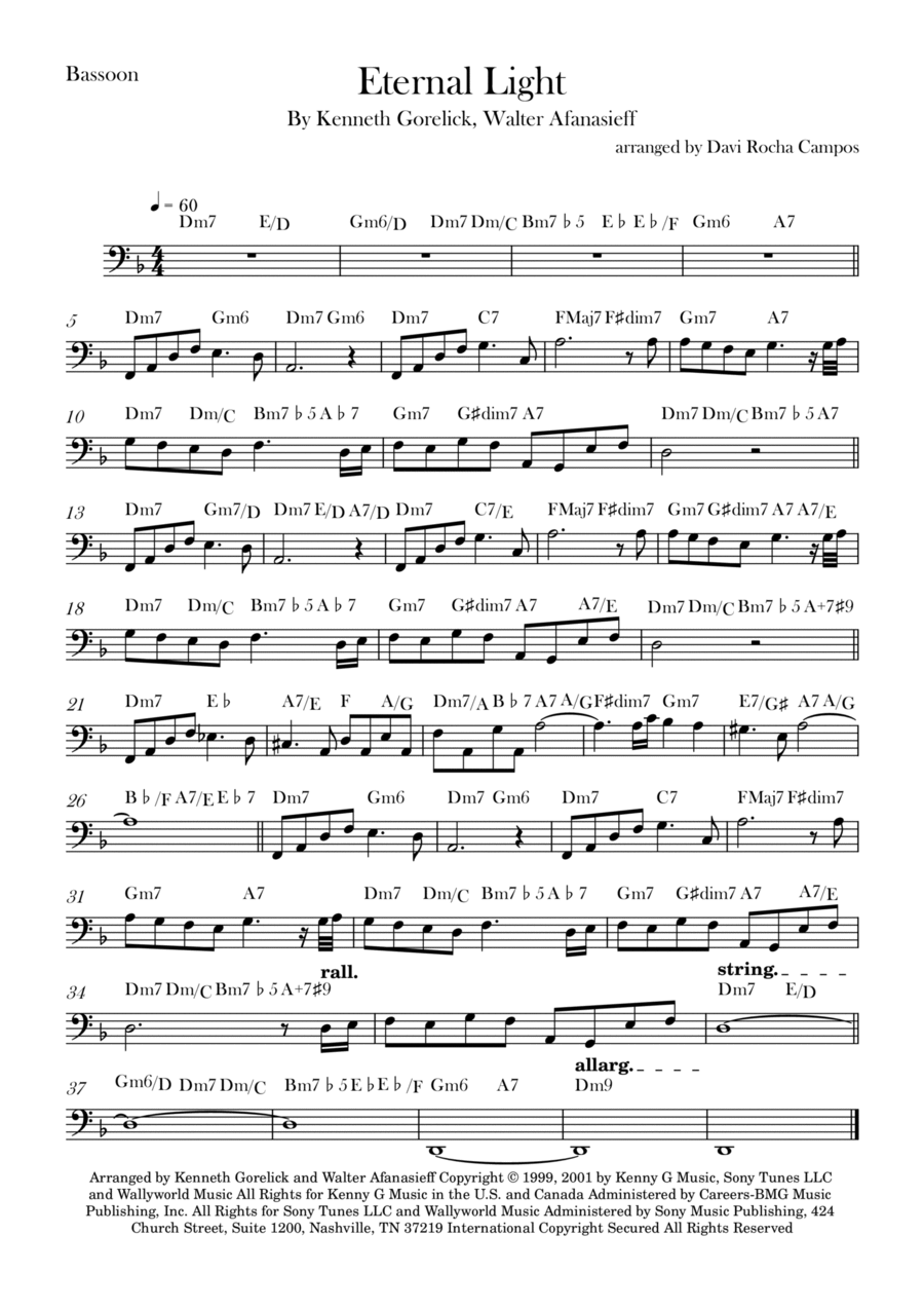 Eternal Light Eternal Light Chamber Music scores gallery preview page 1