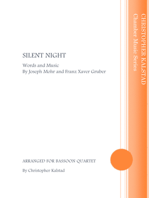 Book cover for Silent Night (Bassoon Quartet)