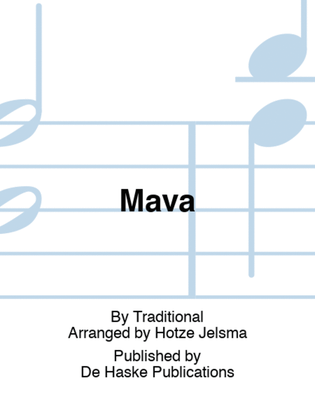 Book cover for Máva