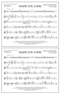 Book cover for Made You Look (arr. Jay Dawson) - Vibraphone