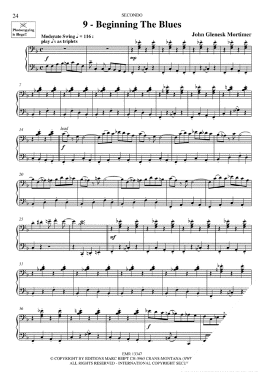 Piano Duets Greatest Hits Volume 2 - Easy Piano Duet scores gallery preview page 11