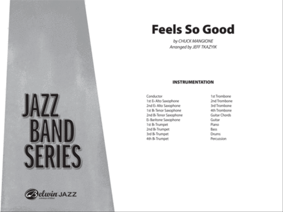 Feels So Good: Score Jazz Ensemble scores gallery preview page 1