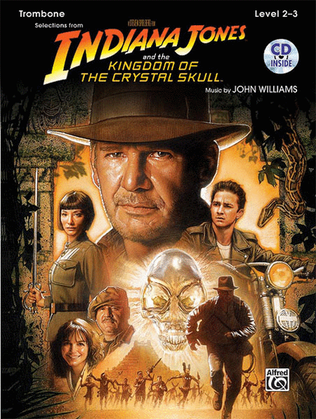 Book cover for Indiana Jones and the Kingdom of the Crystal Skull Instrumental Solos