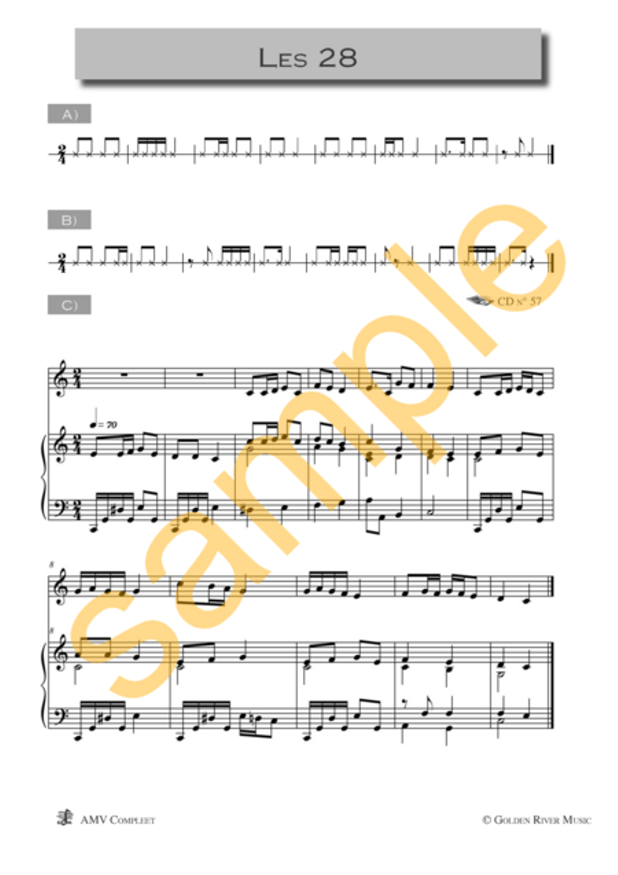 AMV Compleet - Teacher's book and CD CD scores gallery preview page 6