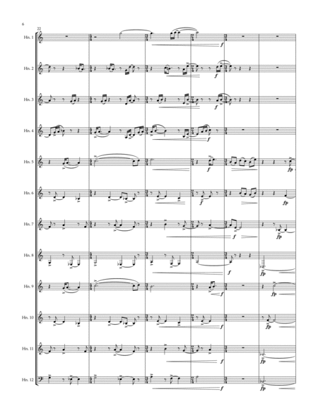 Ballad of a Wanderer - horn choir image number null
