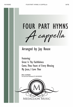 Book cover for Four-part Hymns: A Cappella