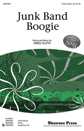 Book cover for Junk Band Boogie