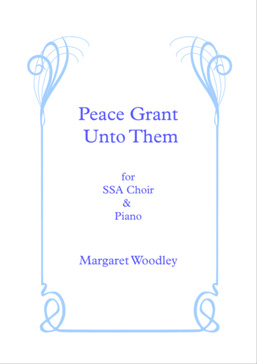 Peace grant unto them (Requiem) SSA scores gallery preview page 1