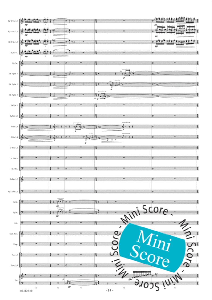 Migyur Fanfare Band scores gallery preview page 20