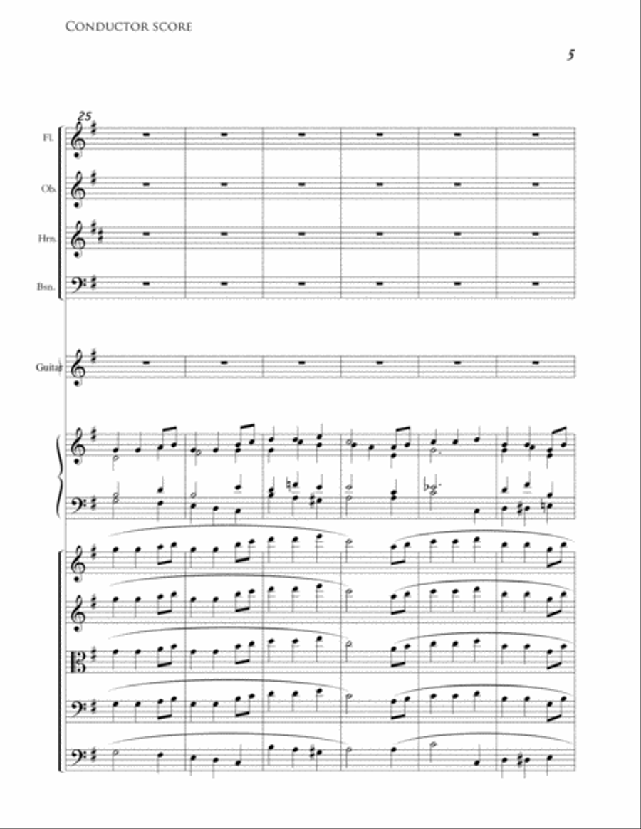 Away In A Manger Bassoon scores gallery preview page 5
