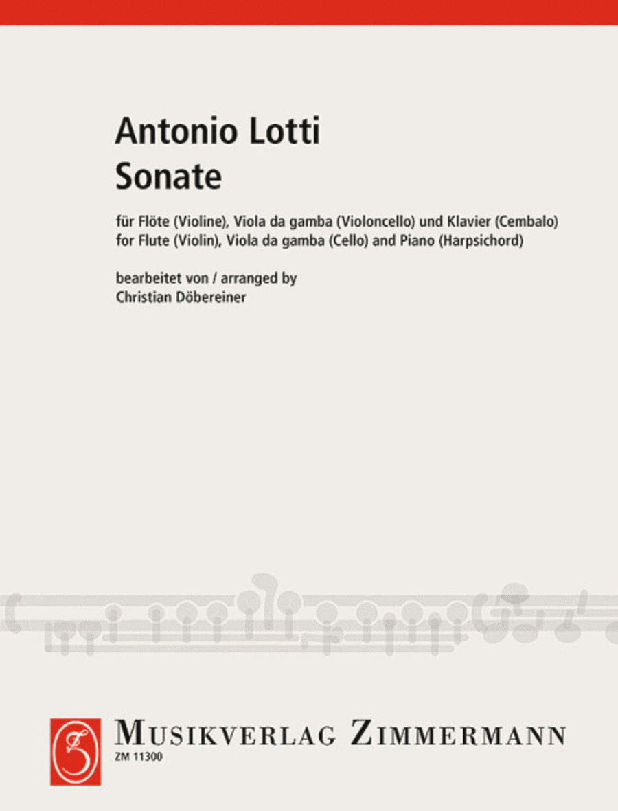 Sonata Flute scores gallery preview page 1