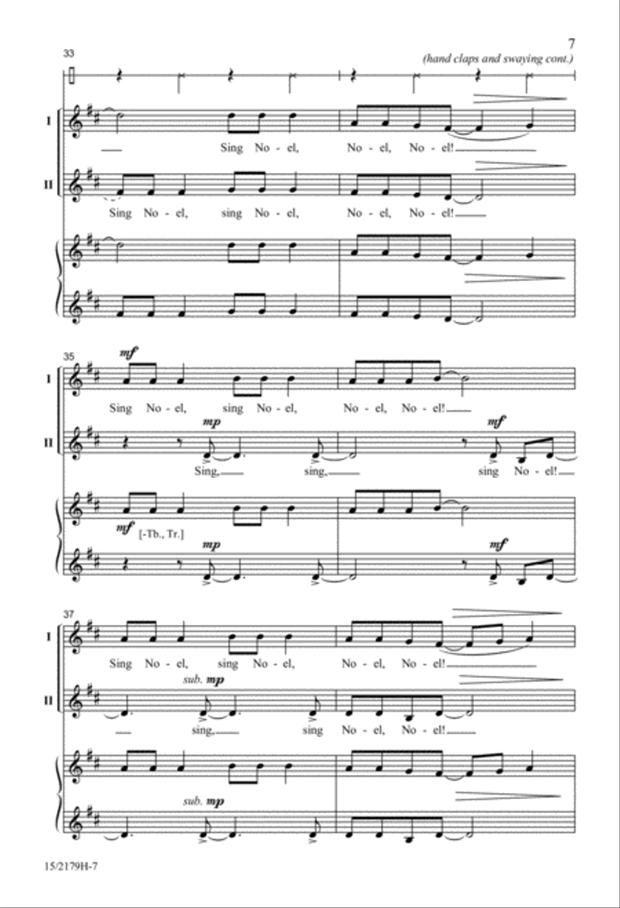 African Noel 2-Part scores gallery preview page 7
