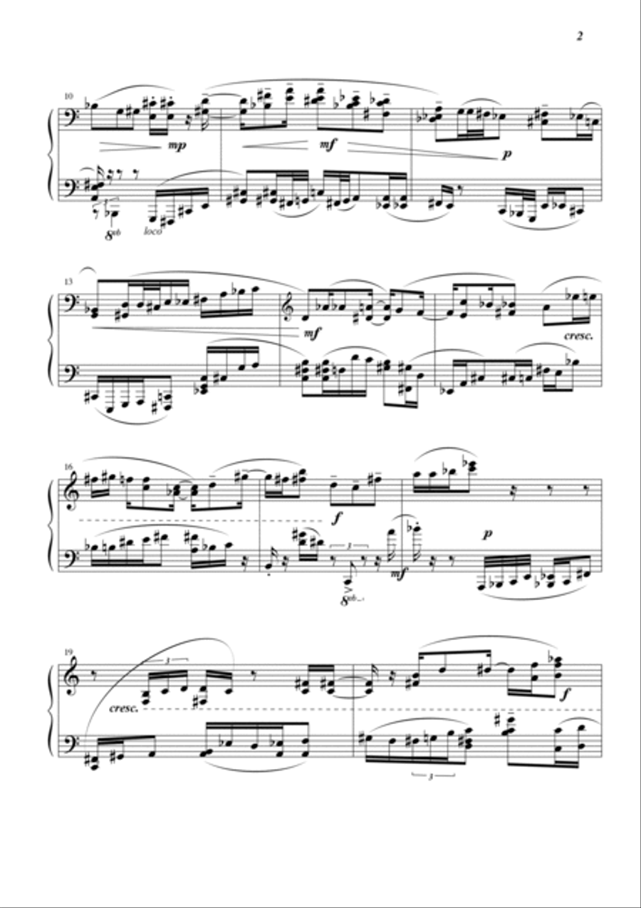 Piano Fantasia No. 1 Piano Method scores gallery preview page 5