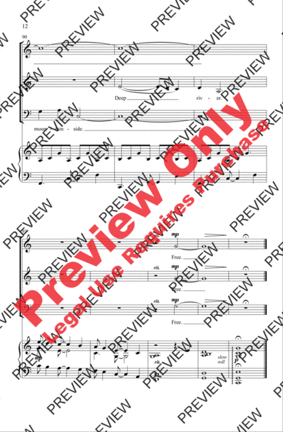 Riversong Riversong 3-Part scores gallery preview page 12