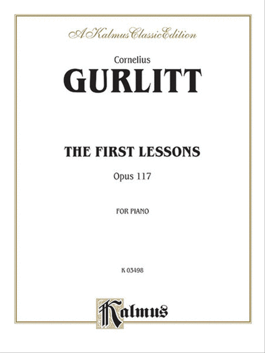 First Lessons, Op. 117 Piano Solo scores gallery preview page 1