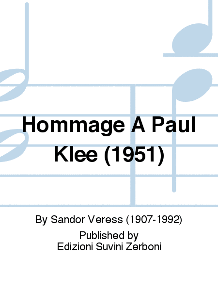 Hommage A Paul Klee (1951)