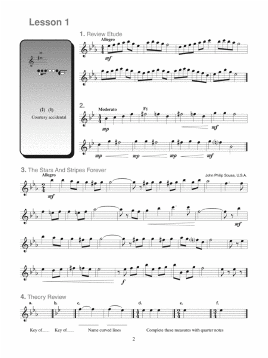 Belwin 21st Century Band Method, Level 2 Concert Band Methods scores gallery preview page 3