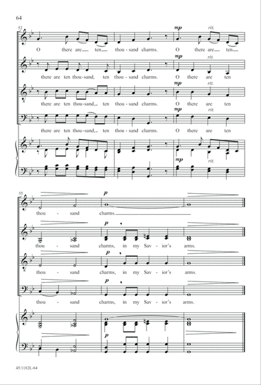 All Around A Cappella All Around A Cappella 4-Part scores gallery preview page 64
