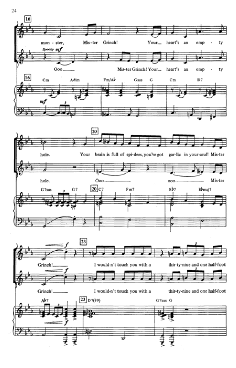 Top Christmas Pop 2-Part scores gallery preview page 4