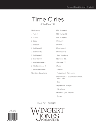 Time Circles - Full Score