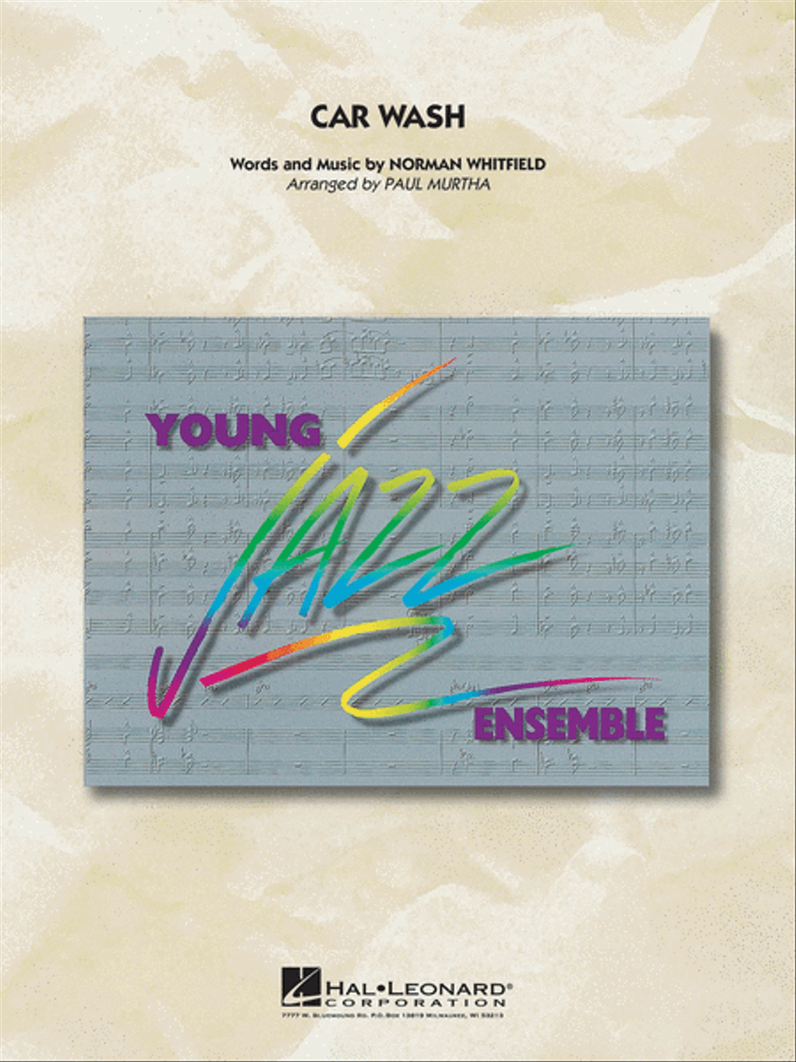 Car Wash Car Wash Jazz Ensemble scores gallery preview page 1