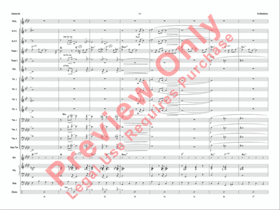 'S Wonderful 'S Wonderful Jazz Ensemble scores gallery preview page 7