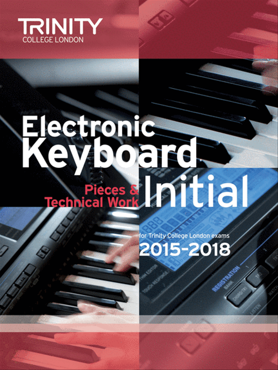 Electronic Keyboard Pieces & Technical Work 2015-2018: Initial Electronic Keyboard scores gallery preview page 1
