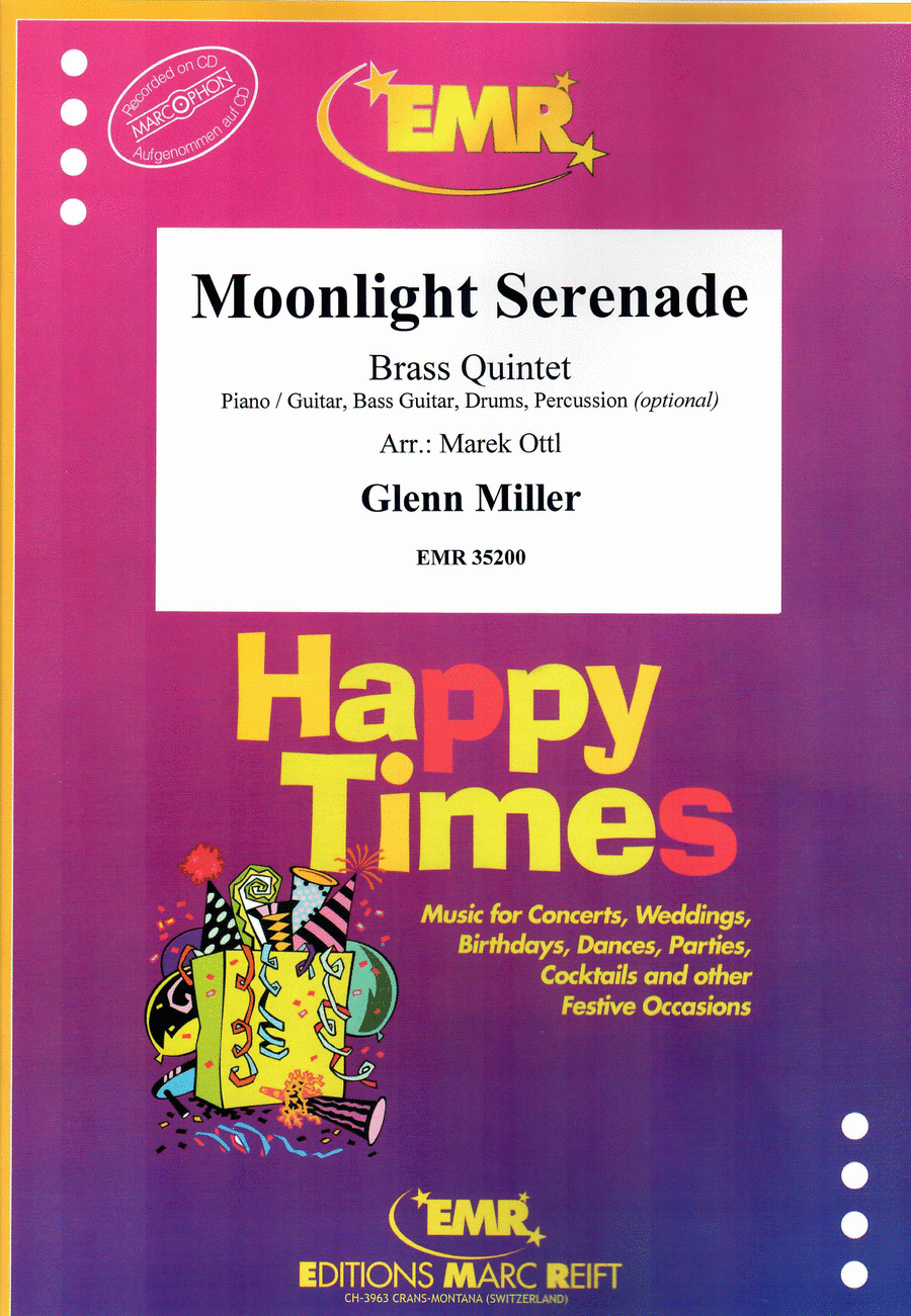 Moonlight Serenade Brass Band scores gallery preview page 1