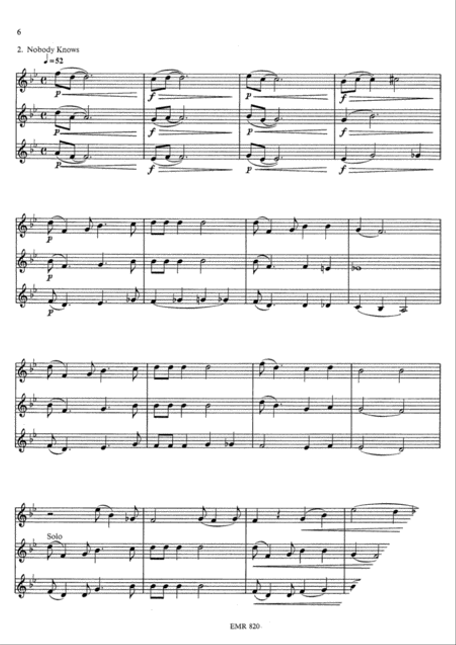 Golden Hits Euphonium Trio scores gallery preview page 5