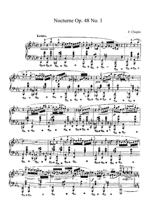 Chopin Nocturne Op. 48 No.1 in C Minor