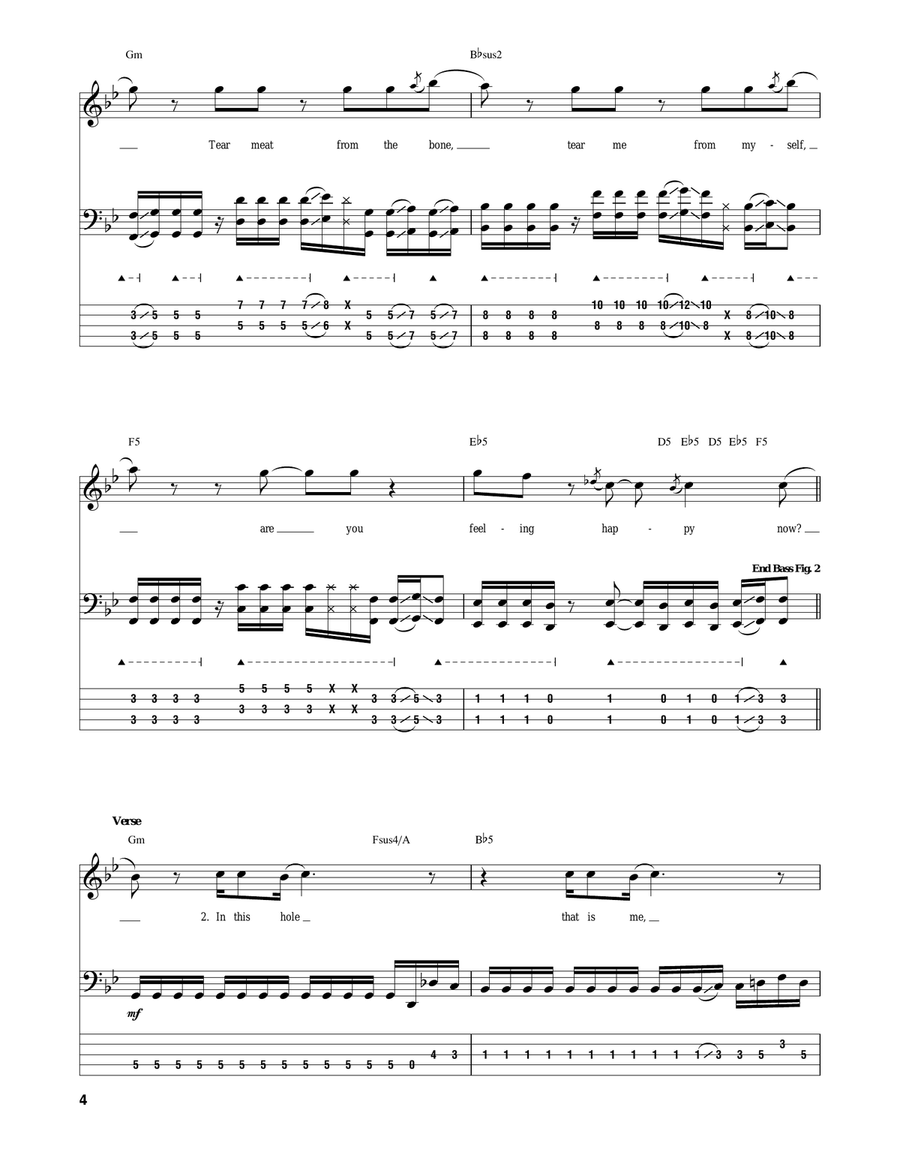 Happy? Electric Guitar scores gallery preview page 4
