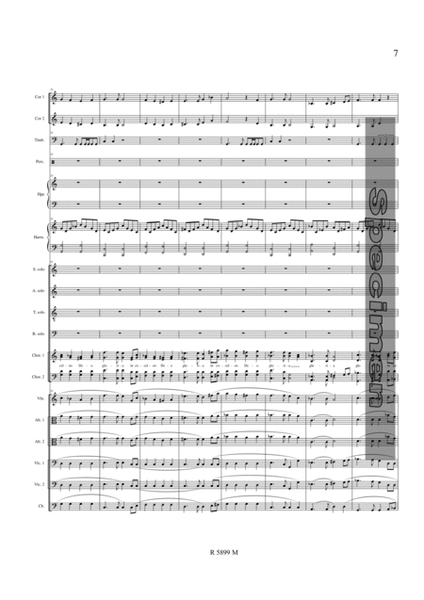 RIVAGES - Messe en ut mineur Soliste SATB + Choeur SATB - Partition en location image number null