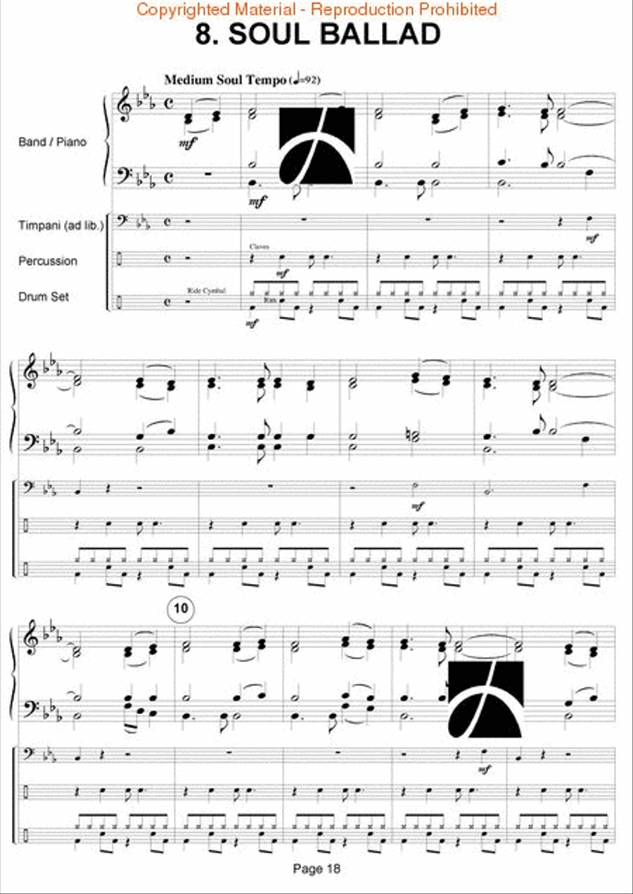 First Class - In Concert Concert Band scores gallery preview page 19