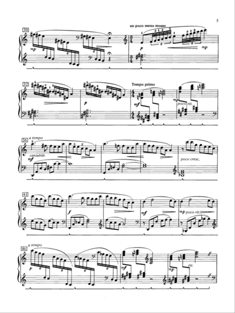 The Fountain The Fountain Piano Solo scores gallery preview page 3