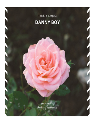 Danny Boy - TTBB, a cappella (Key - F)