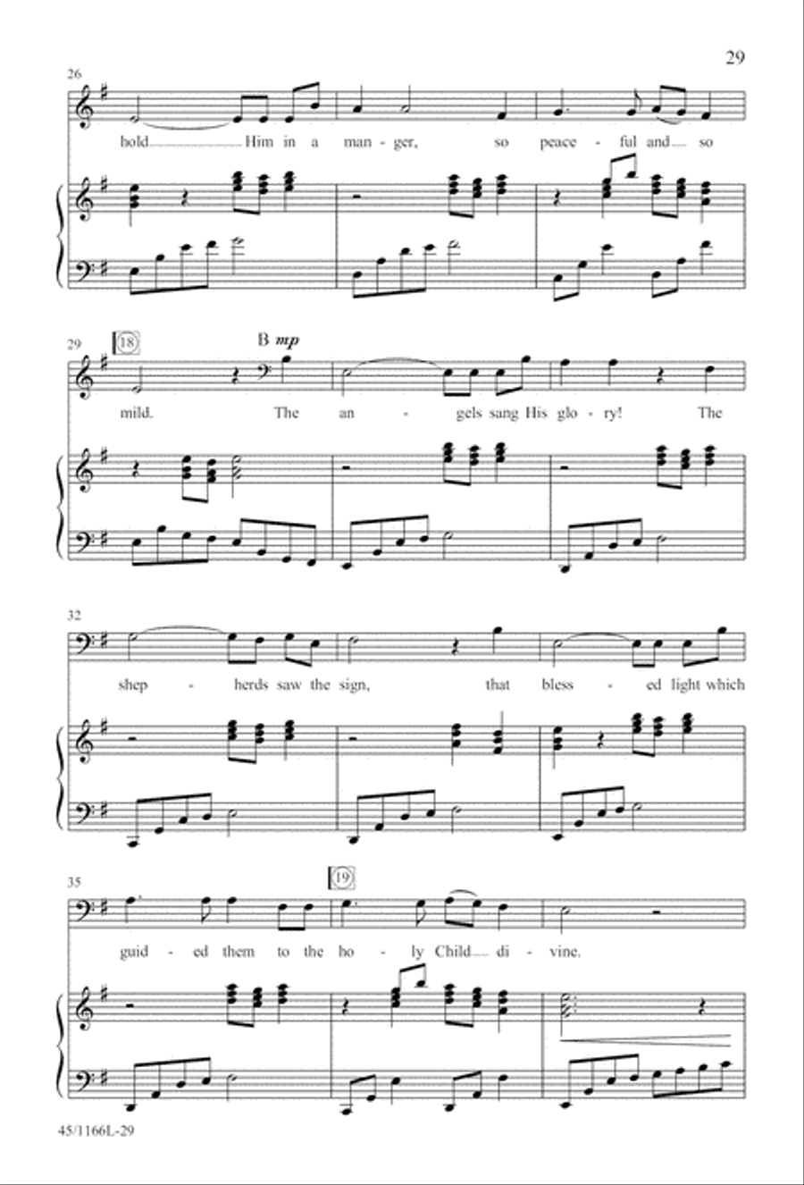 12 Carols for about 12 Singers 3-Part scores gallery preview page 30